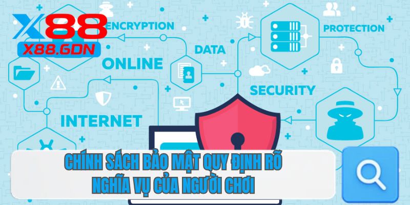 Chính sách bảo mật quy định rõ nghĩa vụ của người chơi